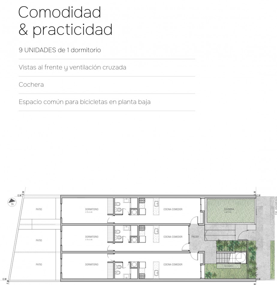 DEPARTAMENTOS EN BARRIO SARGENTO CABRAL