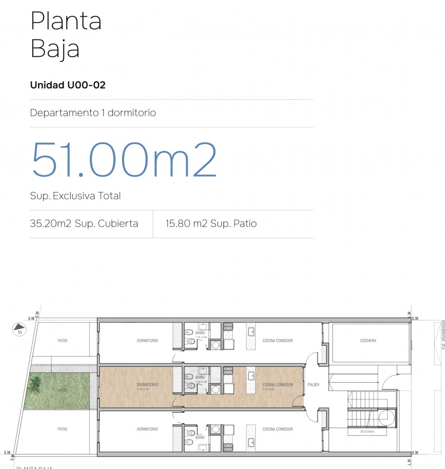 DEPARTAMENTOS EN BARRIO SARGENTO CABRAL