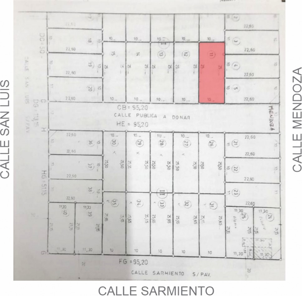 Terreno en San Carlos Centro