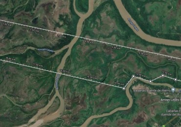 Campo Gnadero de 800 Hectareas sobre Ruta Provincial 1
